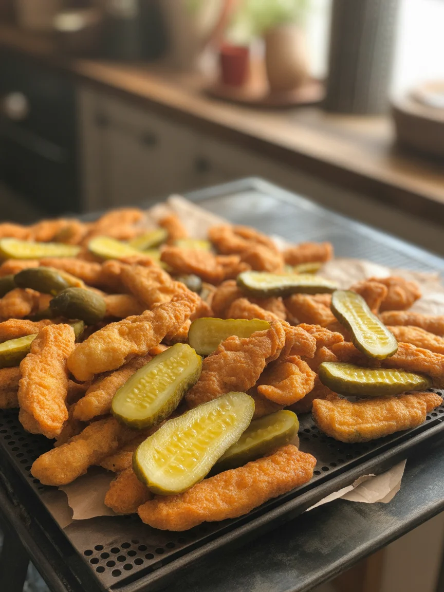 Crispy and Tangy Air Fryer Fried Pickles You&rsquo;ll Love