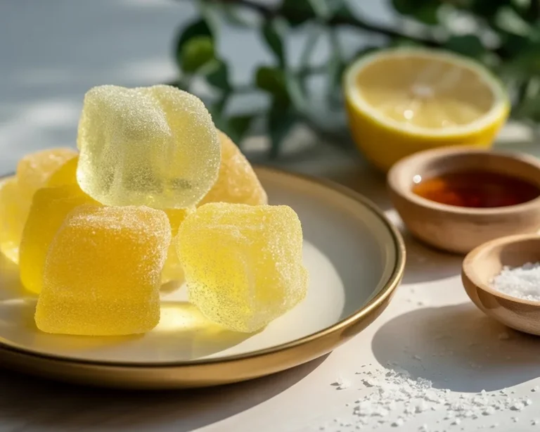 Viral gelatin drink for weight loss with ingredients and preparation.